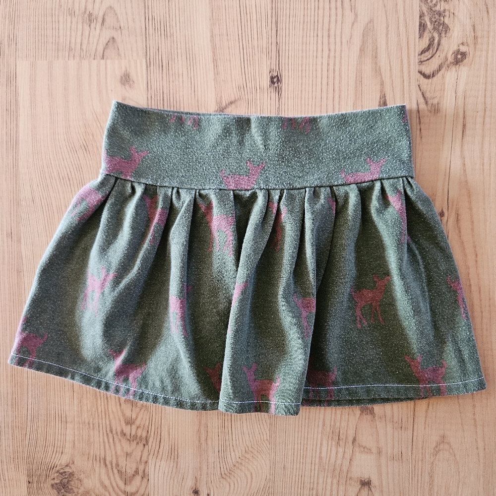 Handmade Toddler Girl Knit Skirt
